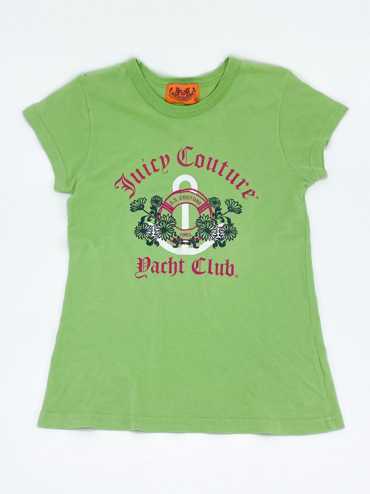 Vintage 00's Green Juicy Couture Top - M - Playground Vintage