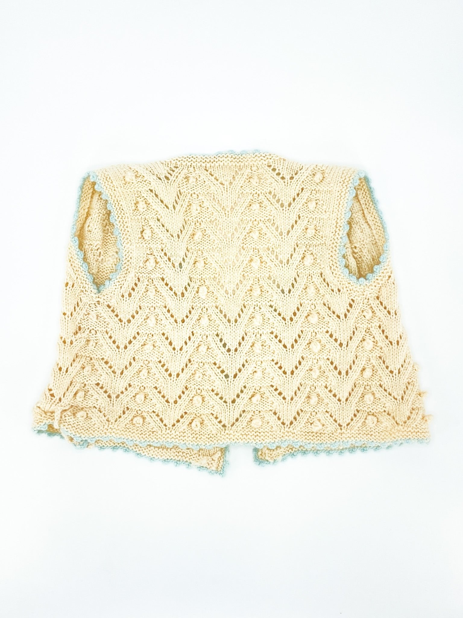 Vintage Crochet Top - S - Playground Vintage
